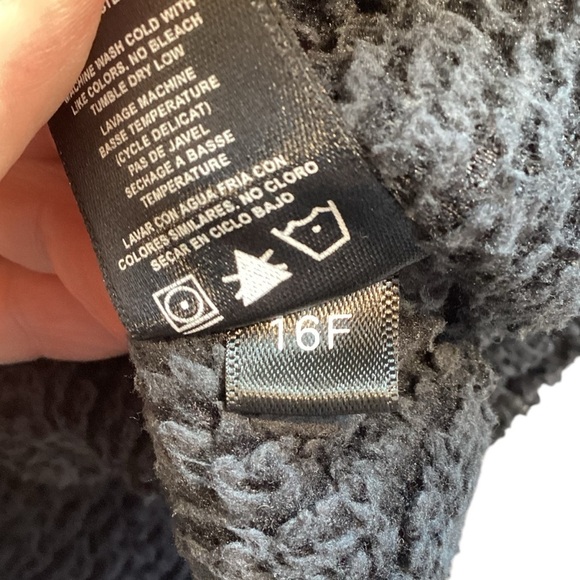 Kuhl Women’s Half Zip Pullover Sherpa Thumb Hole Sleeves, Dark Grey - Large 16F - Picture 8 of 13